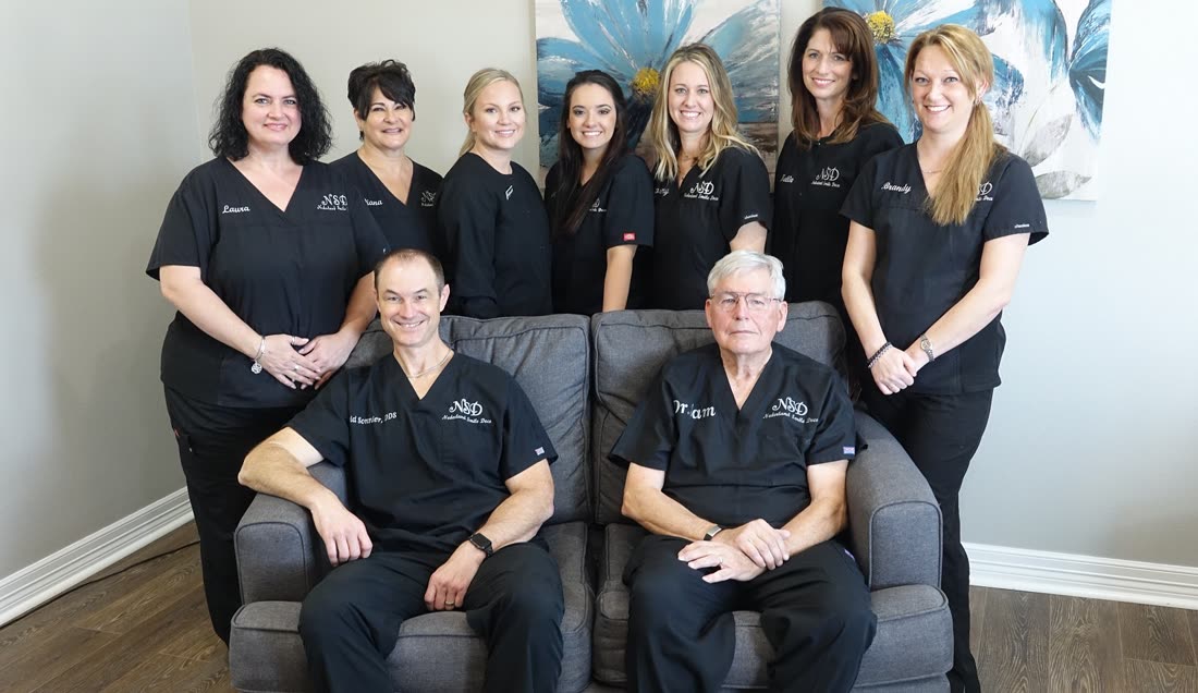 The Nederland Smile Docs team at their 1512 S 21st St office
